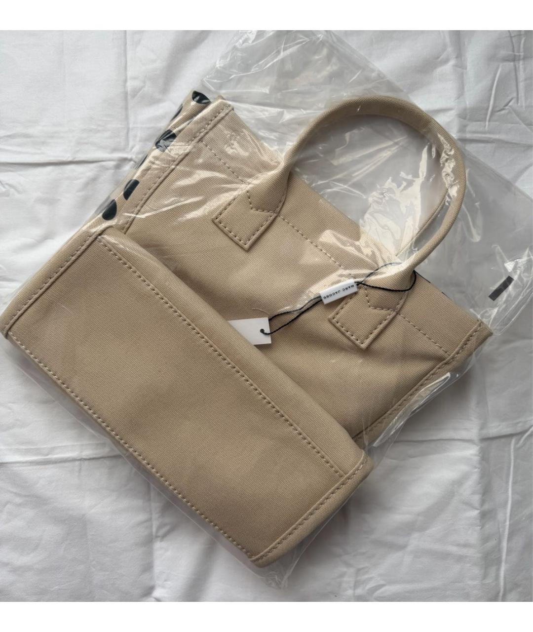 MARC JACOBS Бежевая сумка с короткими ручками, фото 3