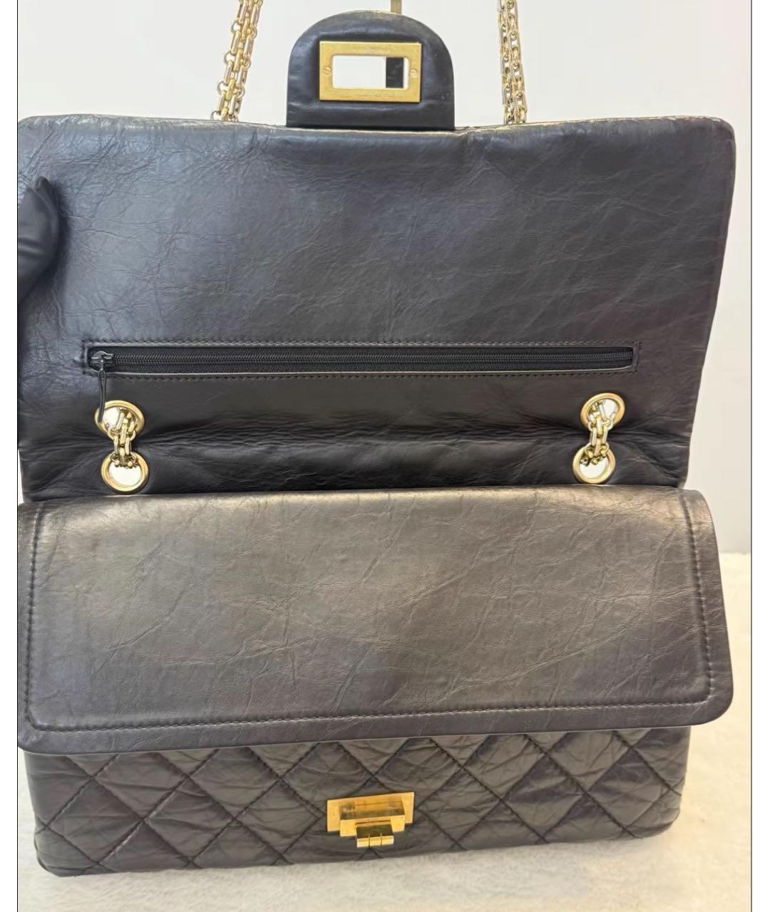CHANEL Черная кожаная сумка через плечо, фото 4