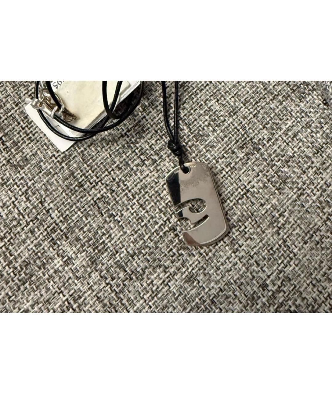 GUCCI Серебряное серебряное колье, фото 2