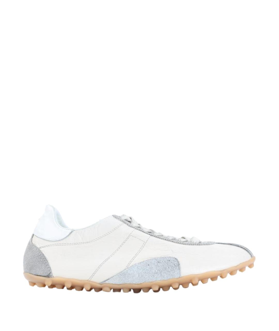 MAISON MARGIELA Мульти кожаные низкие кроссовки / кеды, фото 1