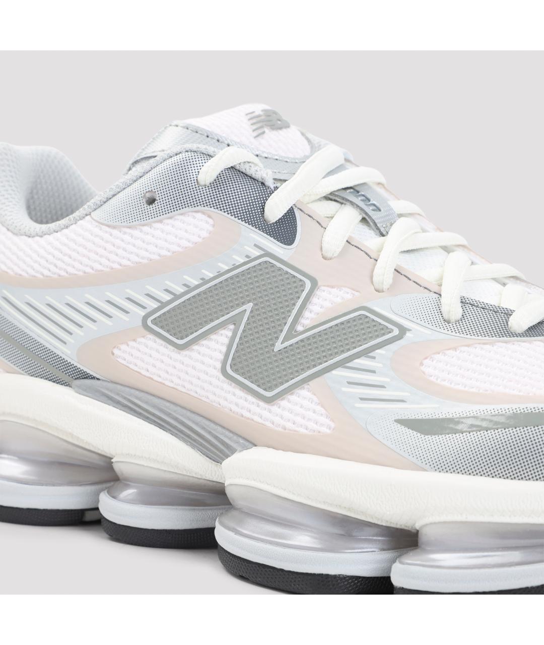 NEW BALANCE Серые текстильные кроссовки, фото 4