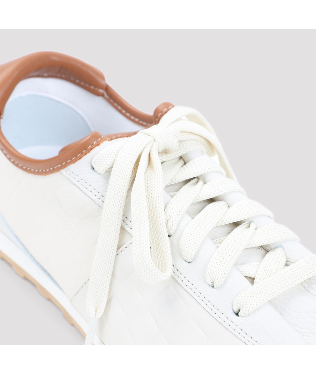 JACQUEMUS Мульти кожаные кроссовки, фото 4