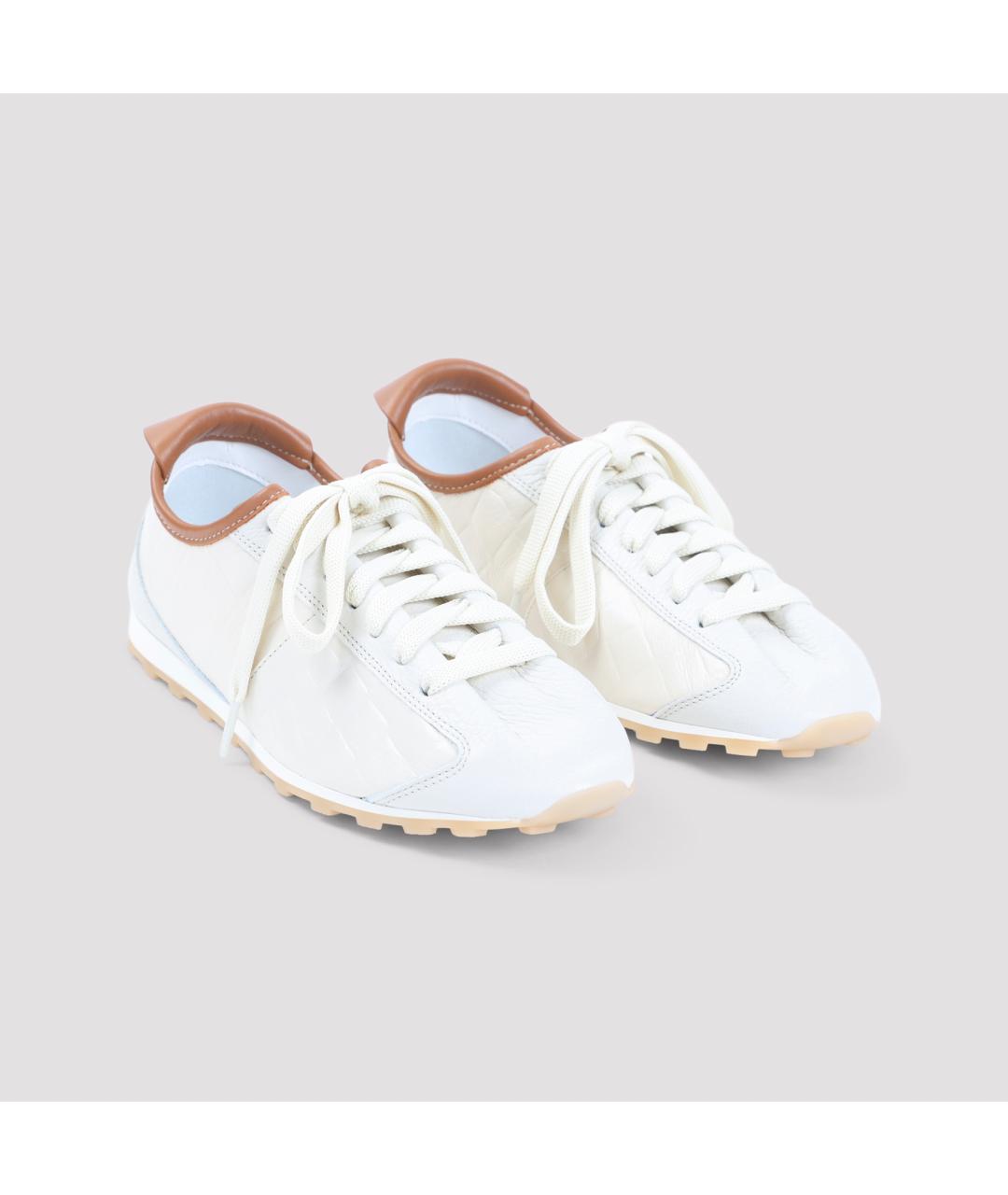 JACQUEMUS Мульти кожаные кроссовки, фото 3