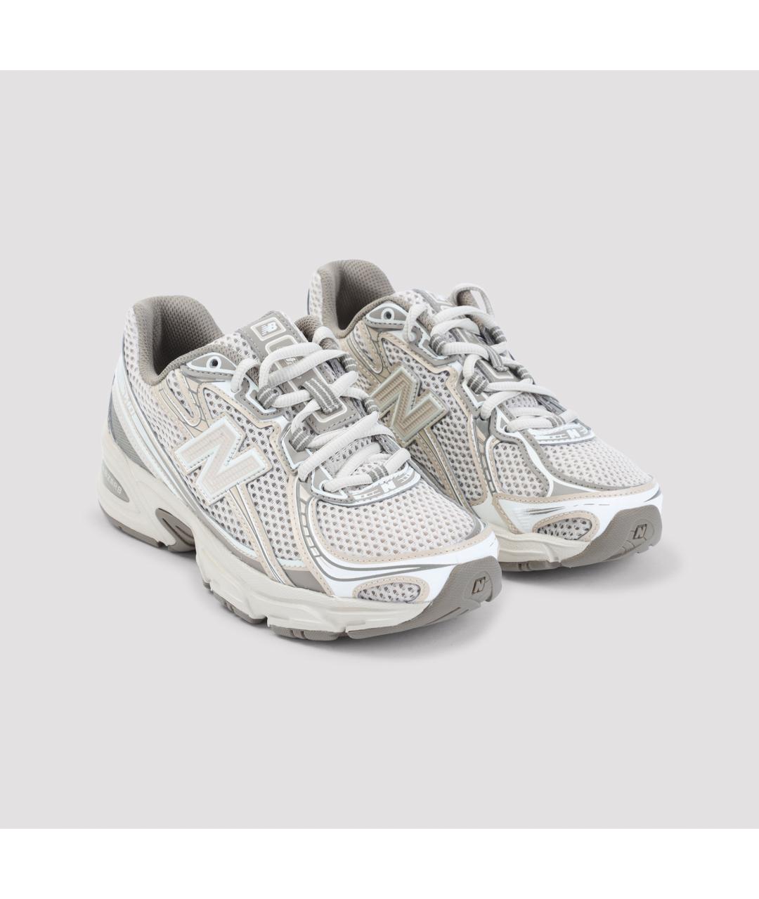 NEW BALANCE Серые текстильные кроссовки, фото 4