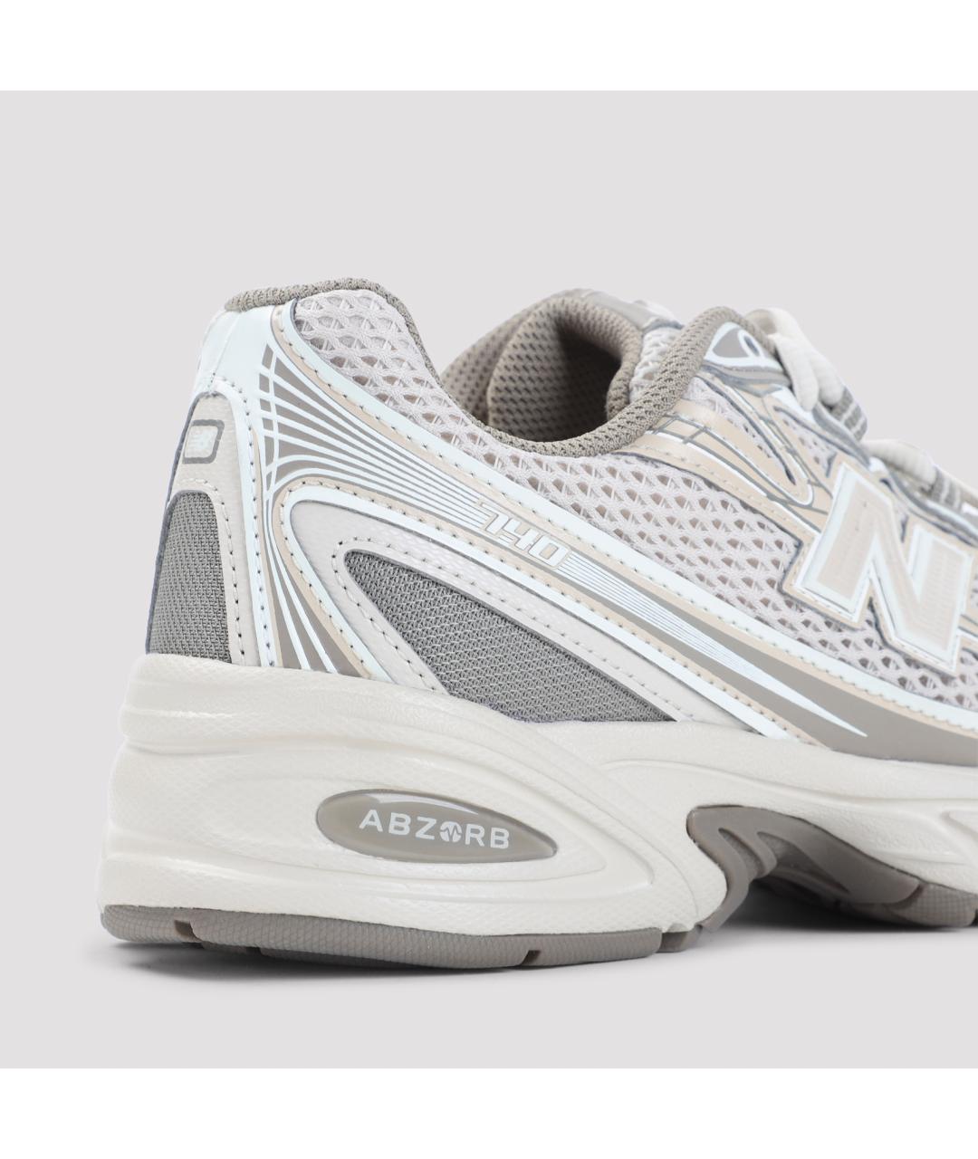 NEW BALANCE Серые текстильные кроссовки, фото 6