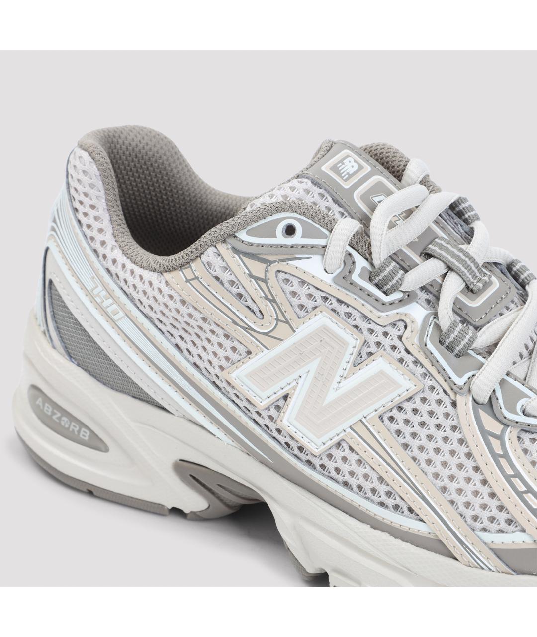 NEW BALANCE Серые текстильные кроссовки, фото 5