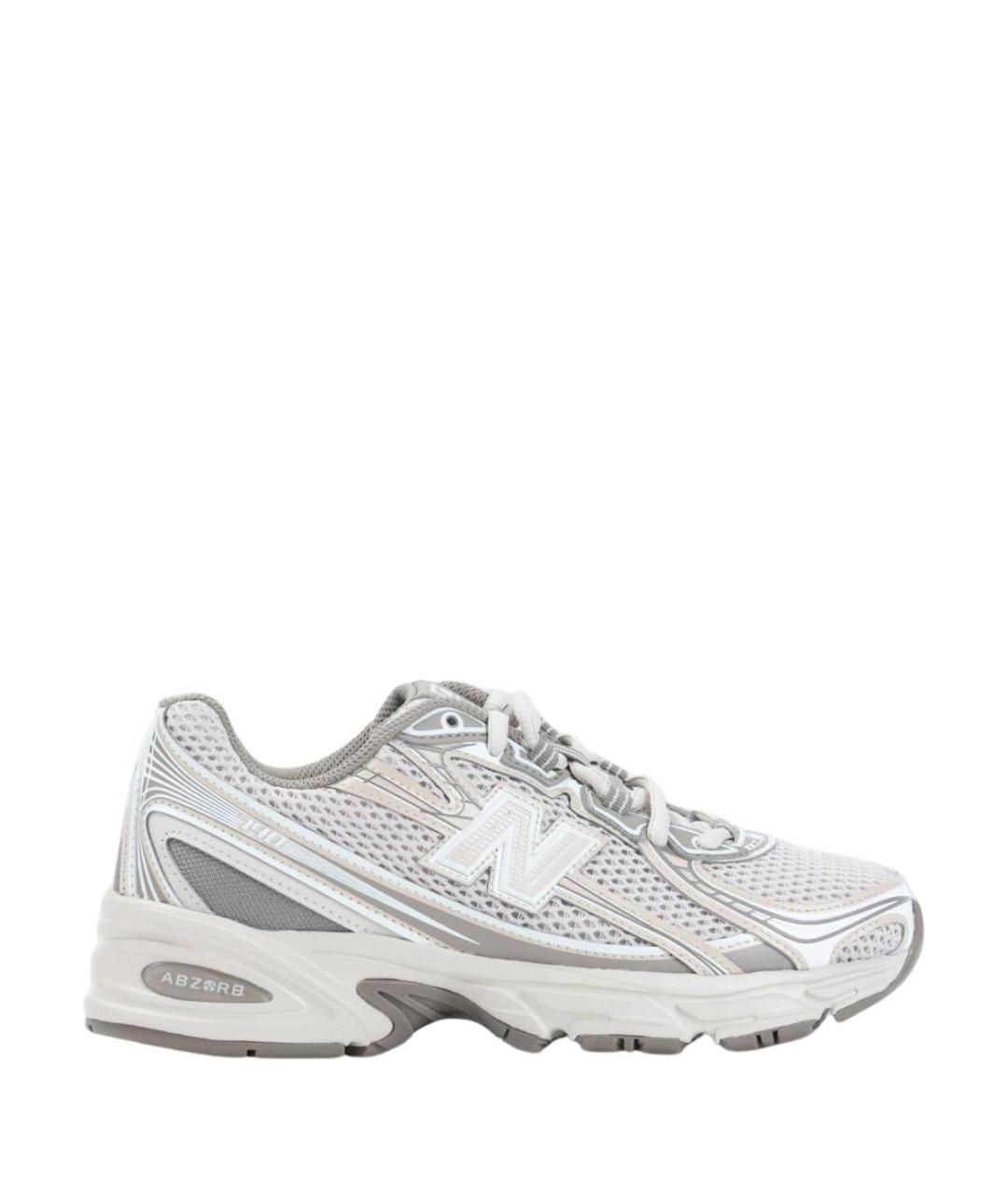 NEW BALANCE Серые текстильные кроссовки, фото 1