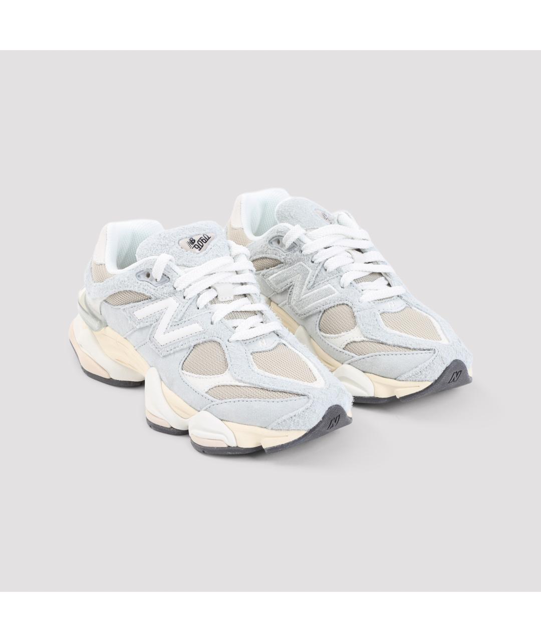 NEW BALANCE Серые замшевые кроссовки, фото 3