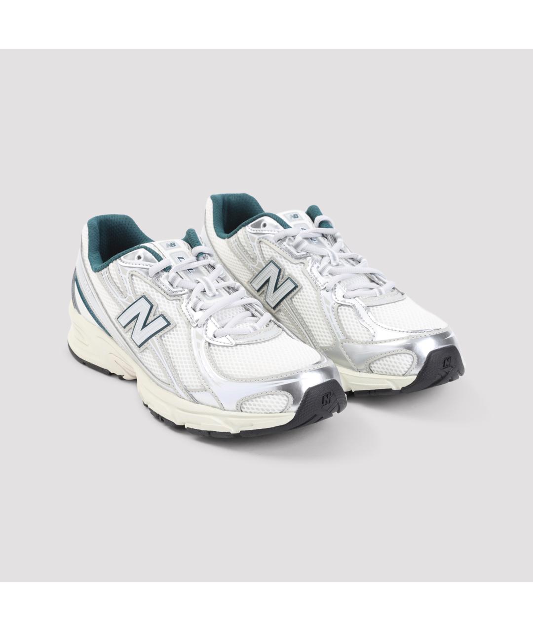 NEW BALANCE Белые текстильные кроссовки, фото 4