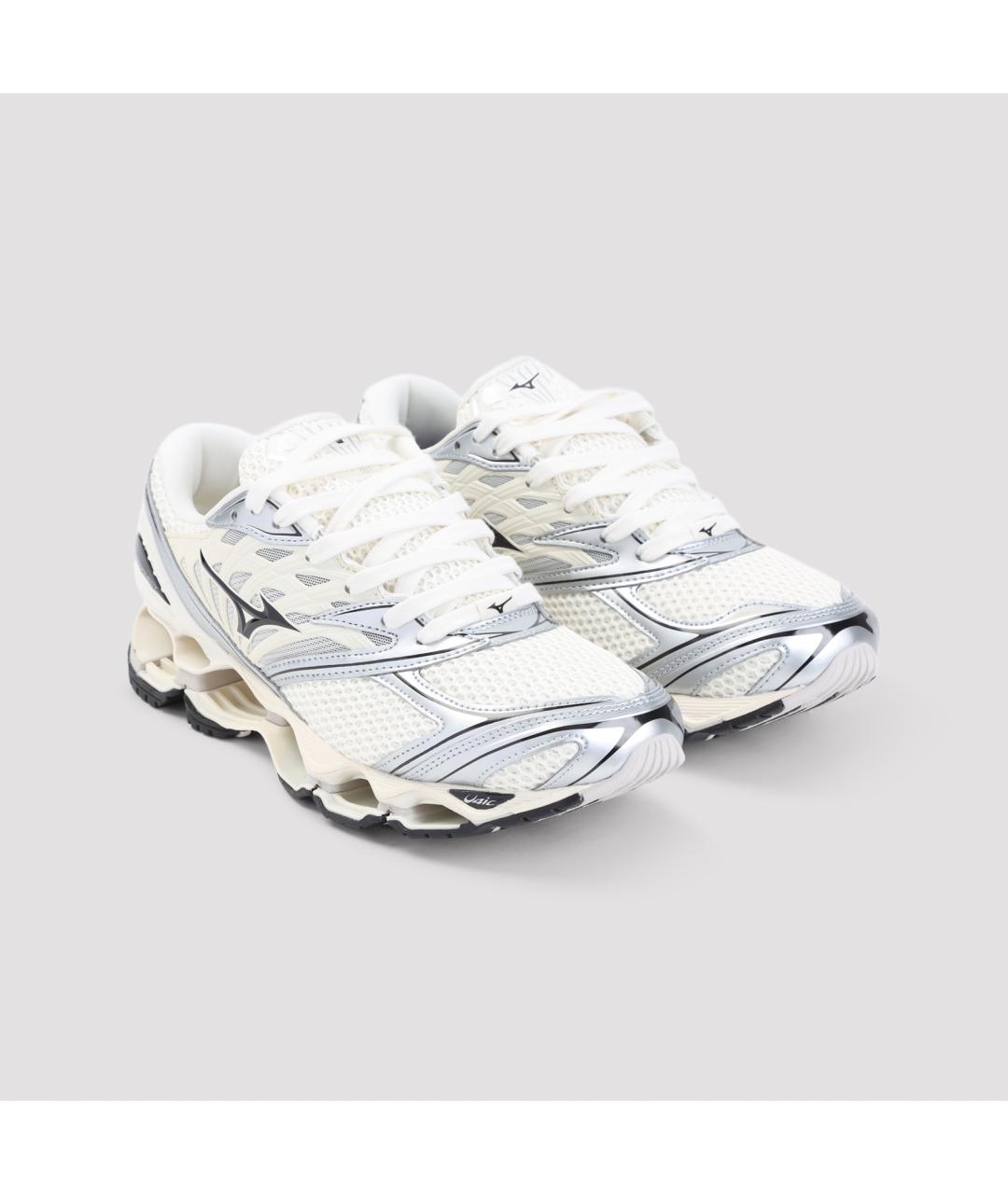 MIZUNO Белые текстильные кроссовки, фото 3