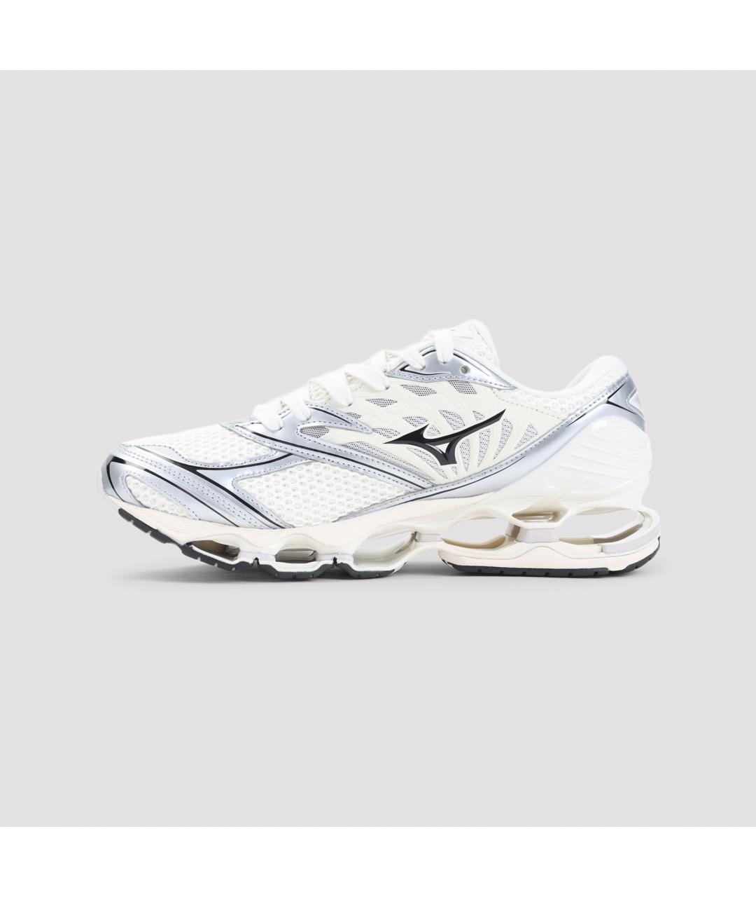 MIZUNO Белые текстильные кроссовки, фото 2