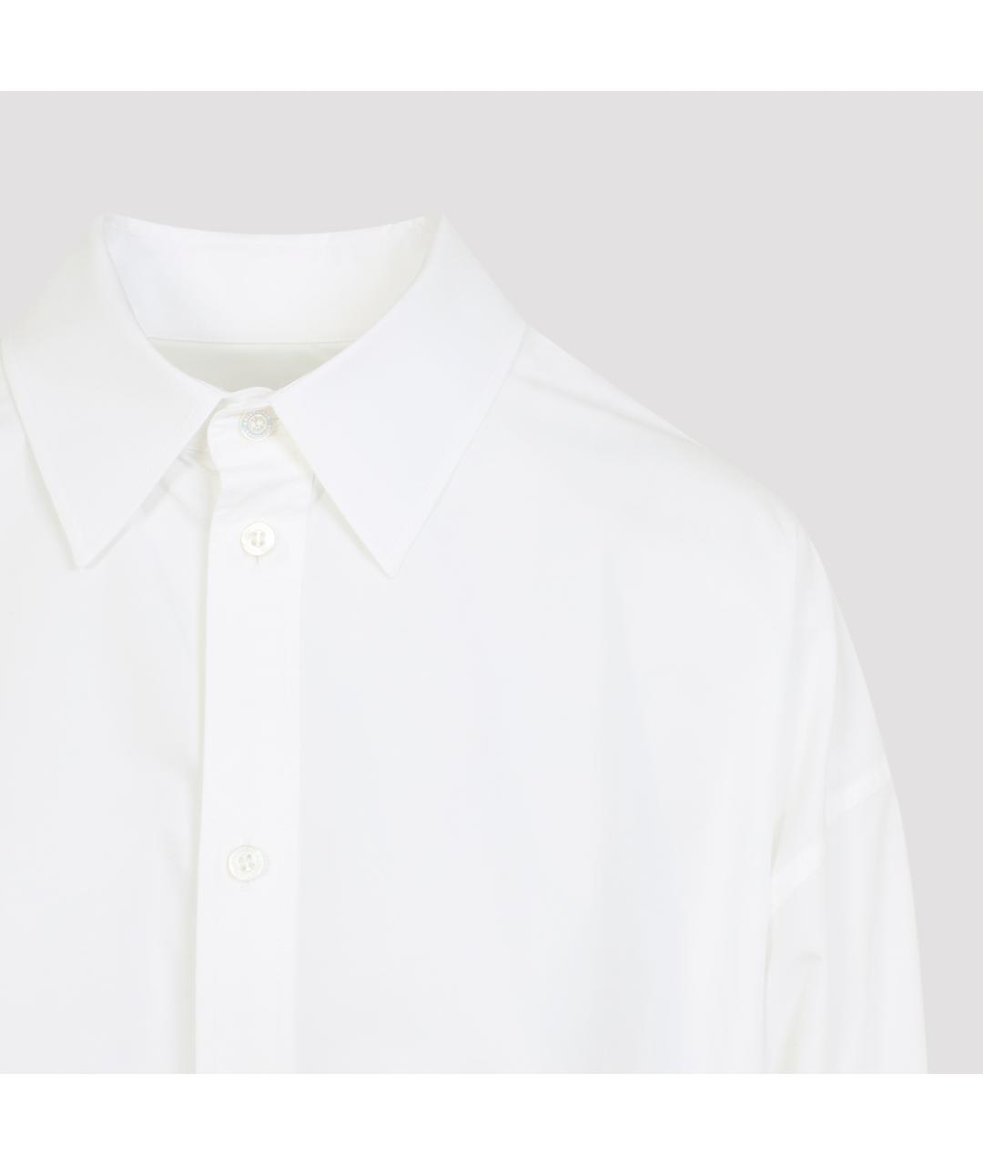 BALENCIAGA Белое хлопковое повседневное платье, фото 5