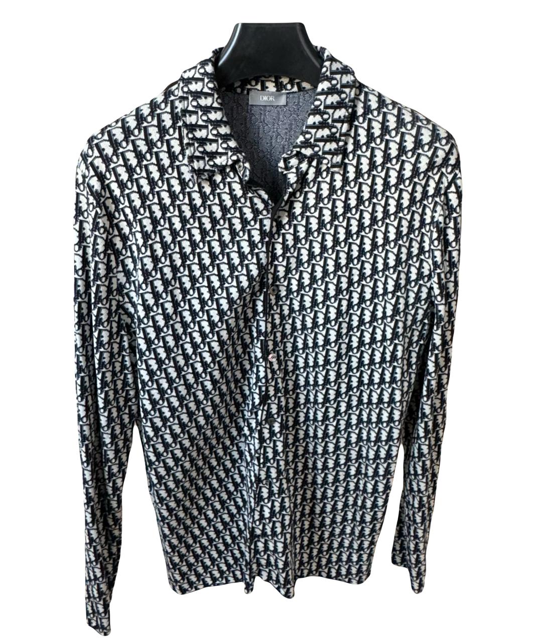 CHRISTIAN DIOR Темно-синяя кэжуал рубашка, фото 5