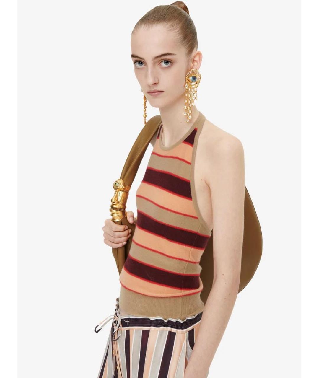 SCHIAPARELLI Мульти кашемировая майка, фото 2