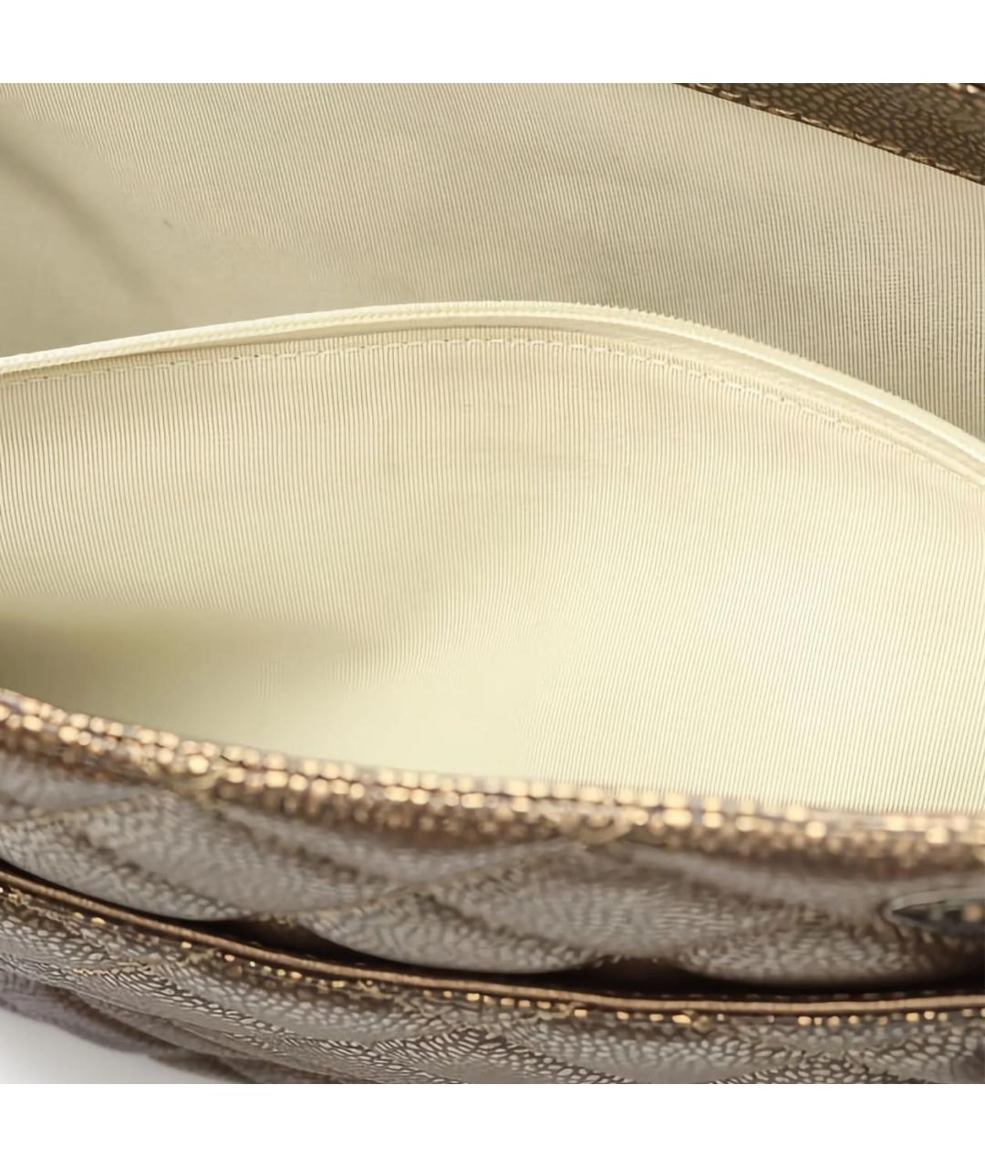 CHANEL Коричневая кожаная сумка тоут, фото 3