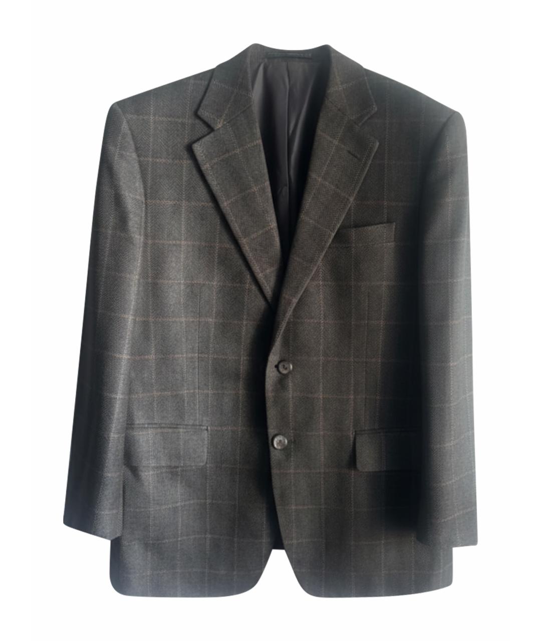 NINA RICCI Коричневый полиэстеровый пиджак, фото 1