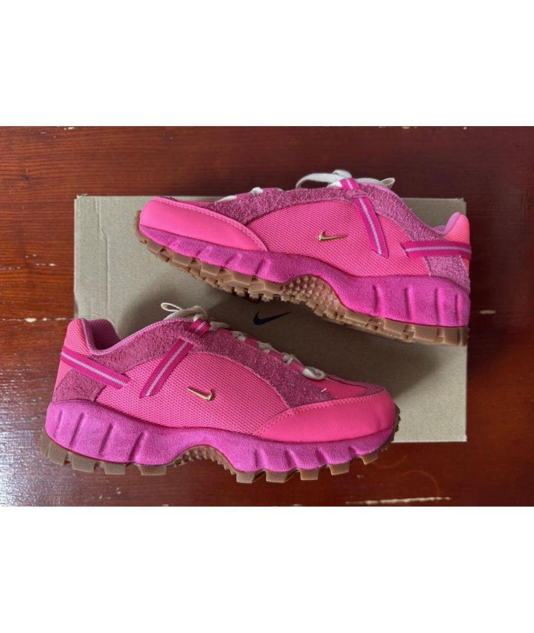 JACQUEMUS Розовые кроссовки, фото 4