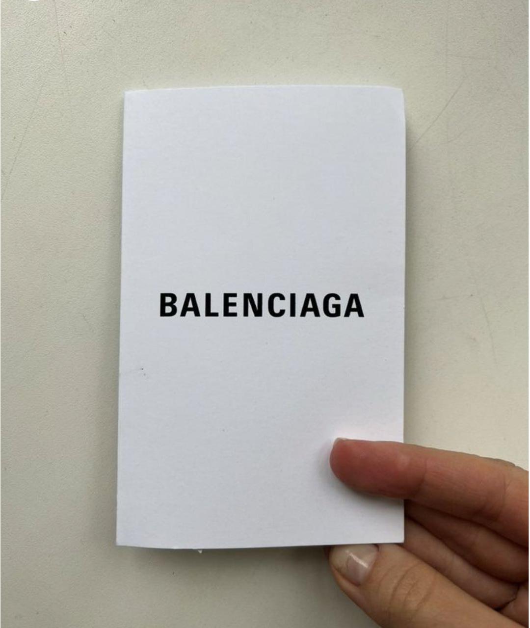 BALENCIAGA Белые текстильные кроссовки, фото 7