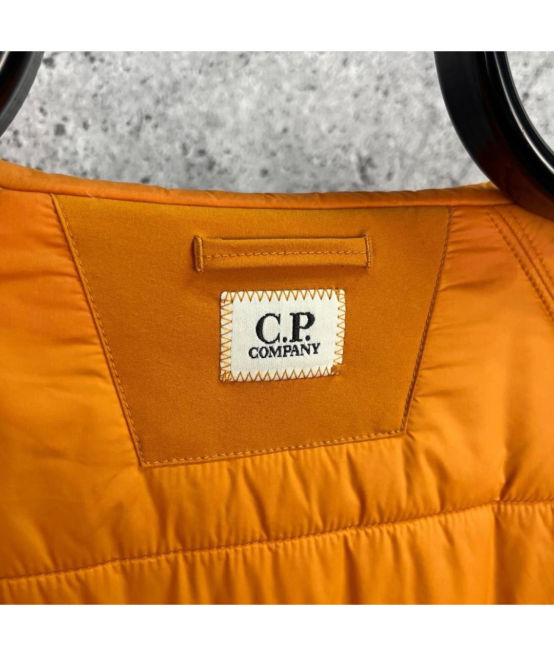 CP COMPANY Оранжевая полиэстеровая куртка, фото 7