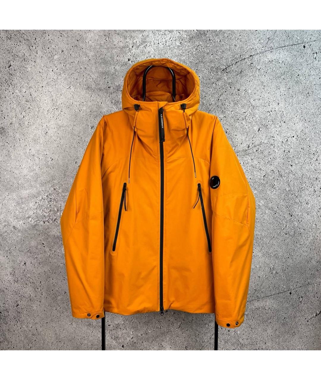 CP COMPANY Оранжевая полиэстеровая куртка, фото 9