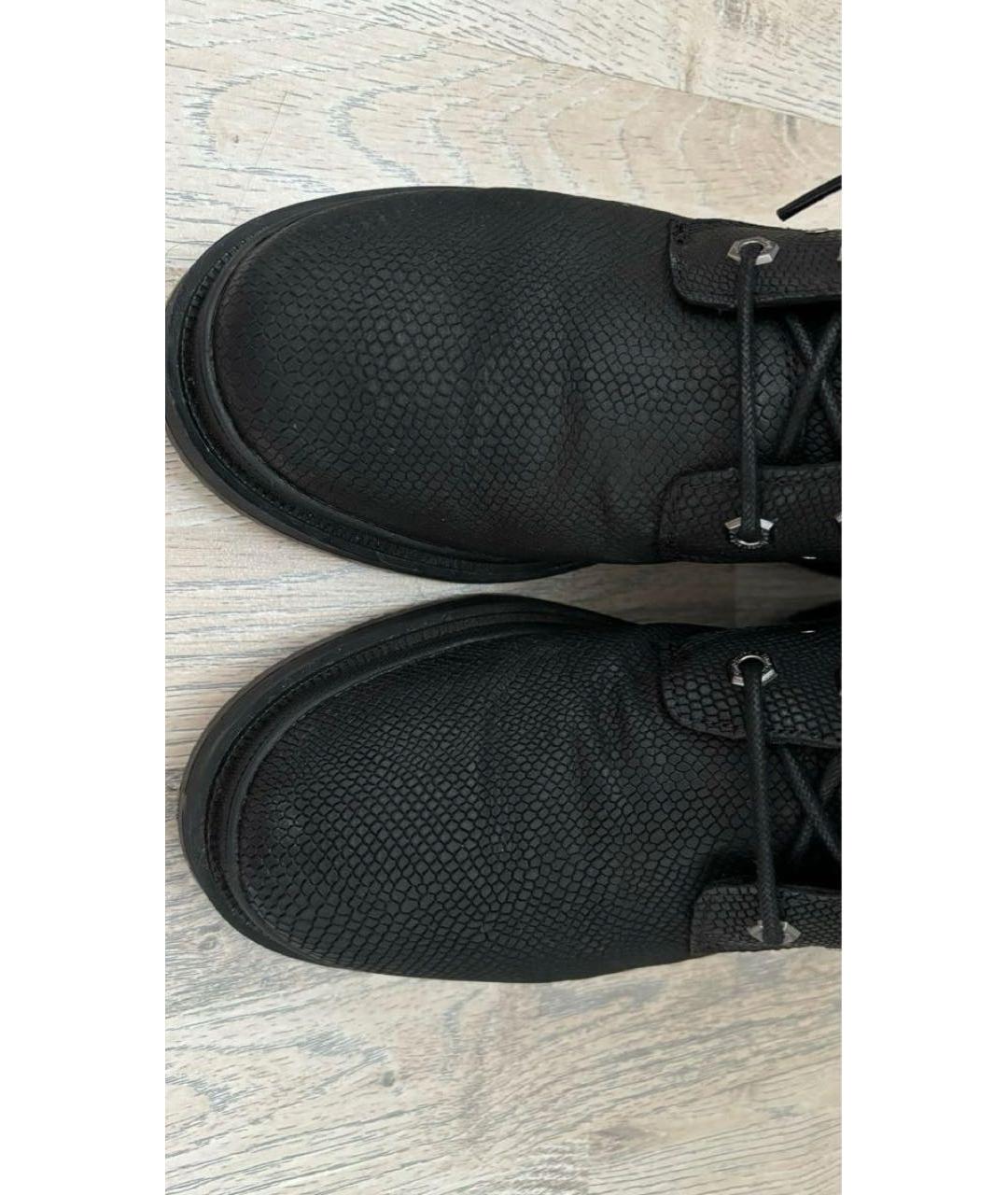 TIMBERLAND Черные кожаные ботинки, фото 2