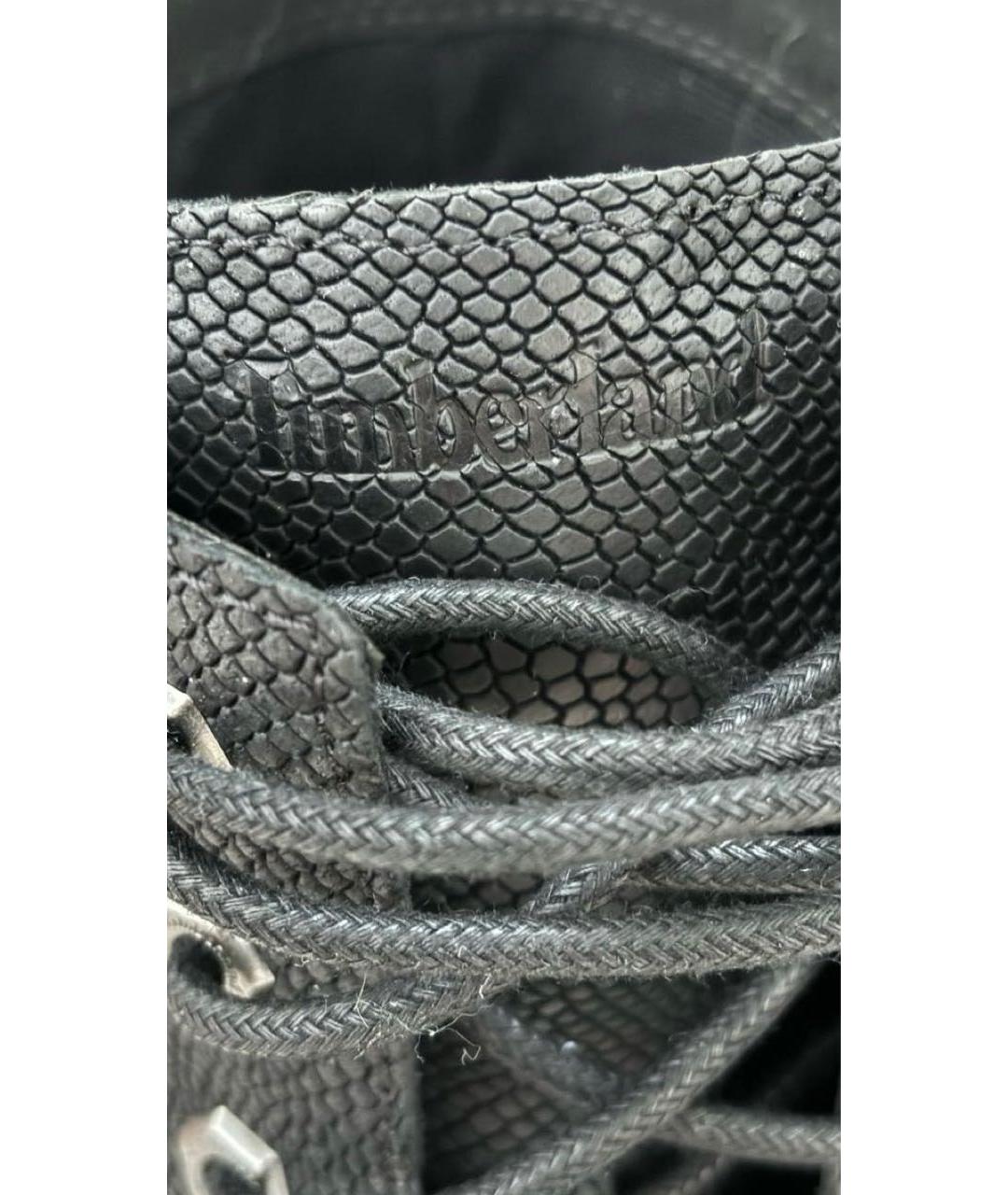 TIMBERLAND Черные кожаные ботинки, фото 7