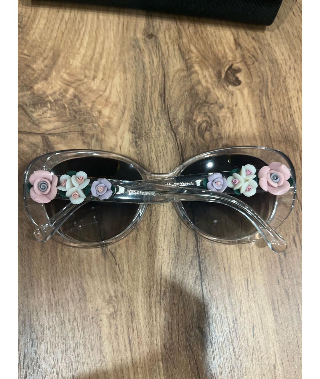 DOLCE&GABBANA Пластиковые солнцезащитные очки, фото 5