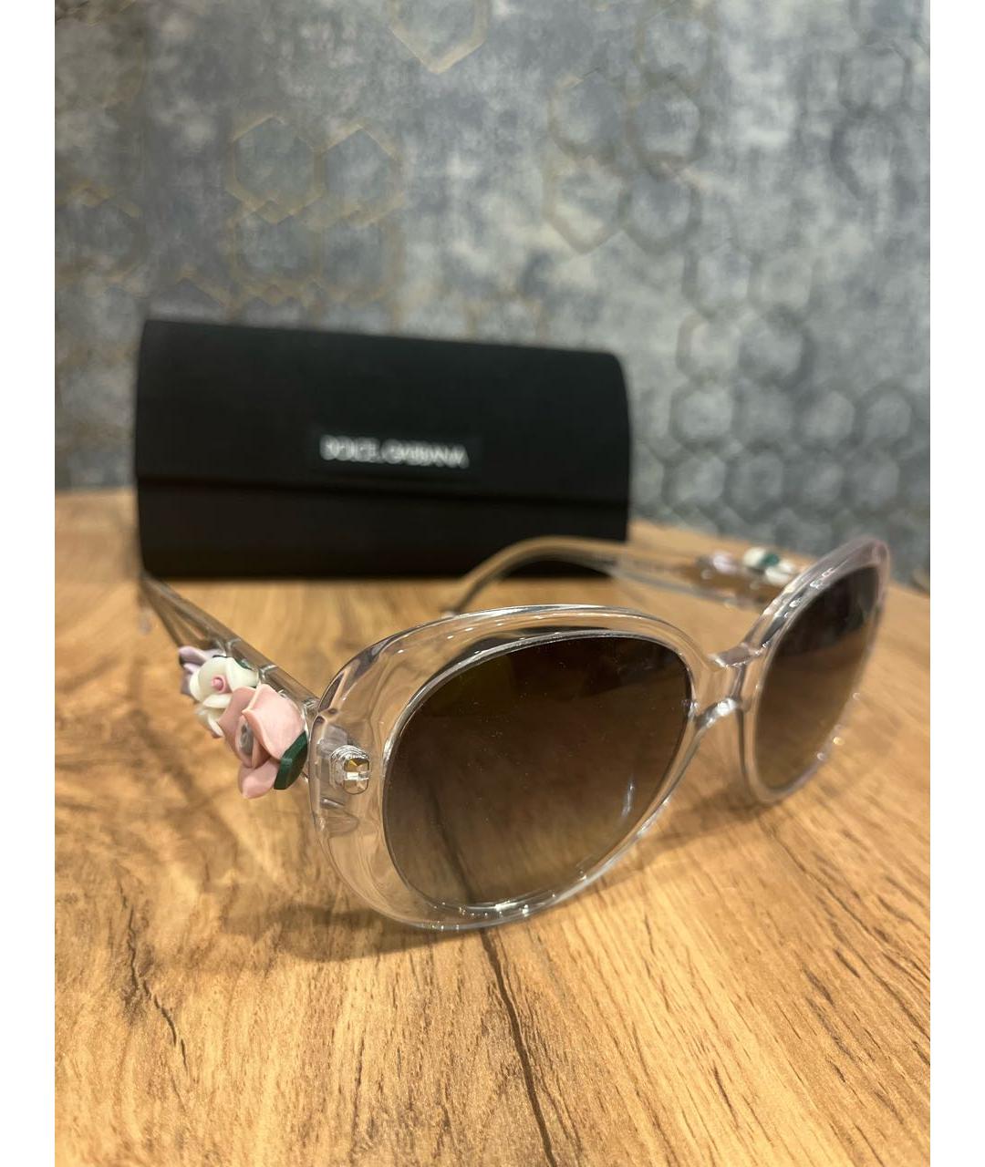 DOLCE&GABBANA Пластиковые солнцезащитные очки, фото 2