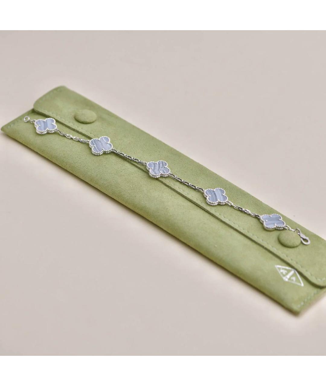 VAN CLEEF & ARPELS Серебрянный браслет из белого золота, фото 2