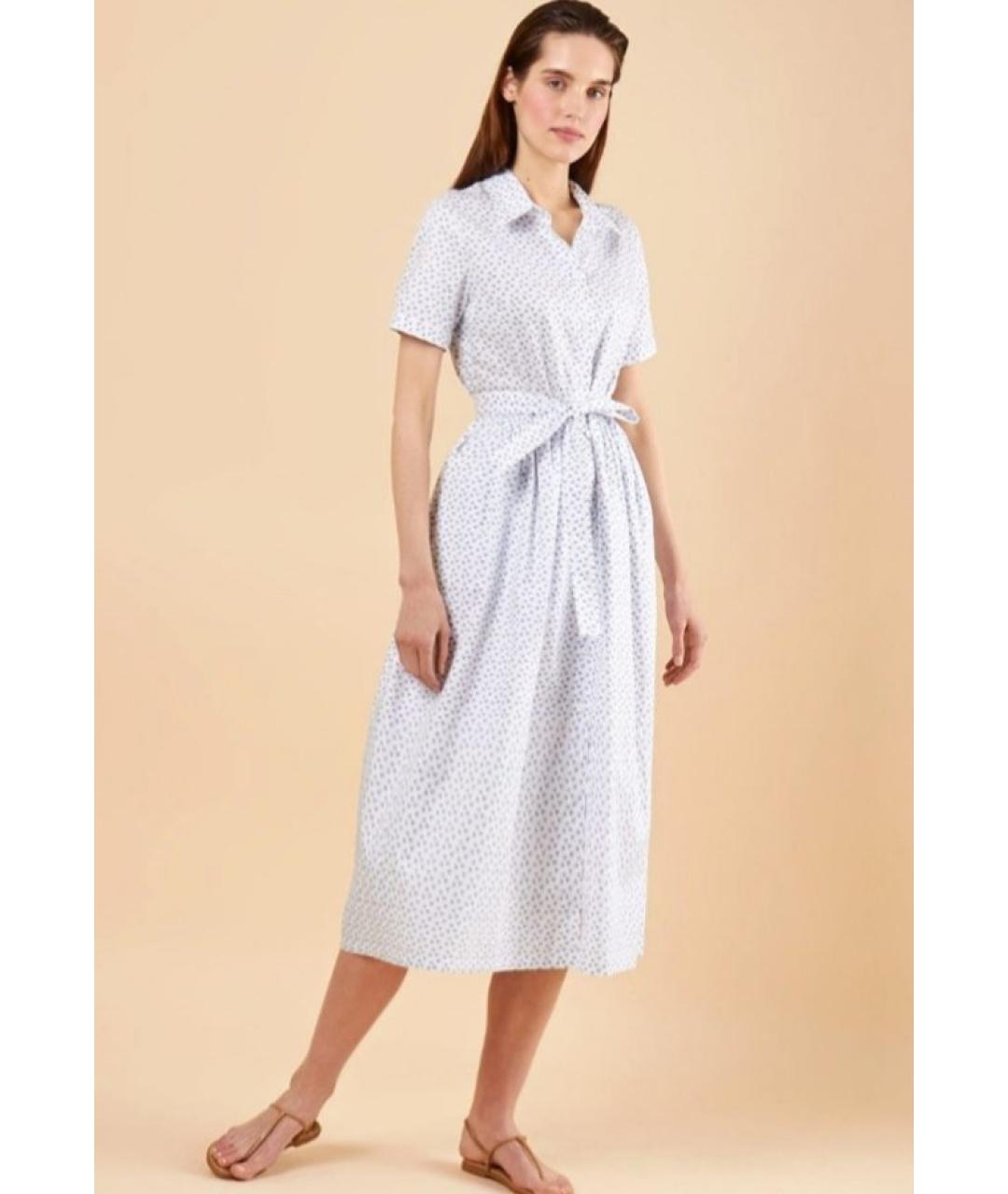 12 STOREEZ Белое хлопковое повседневное платье, фото 6