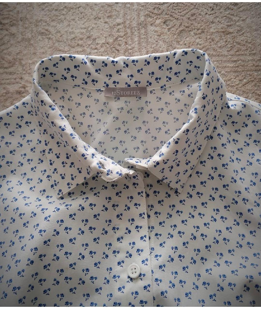 12 STOREEZ Белое хлопковое повседневное платье, фото 8