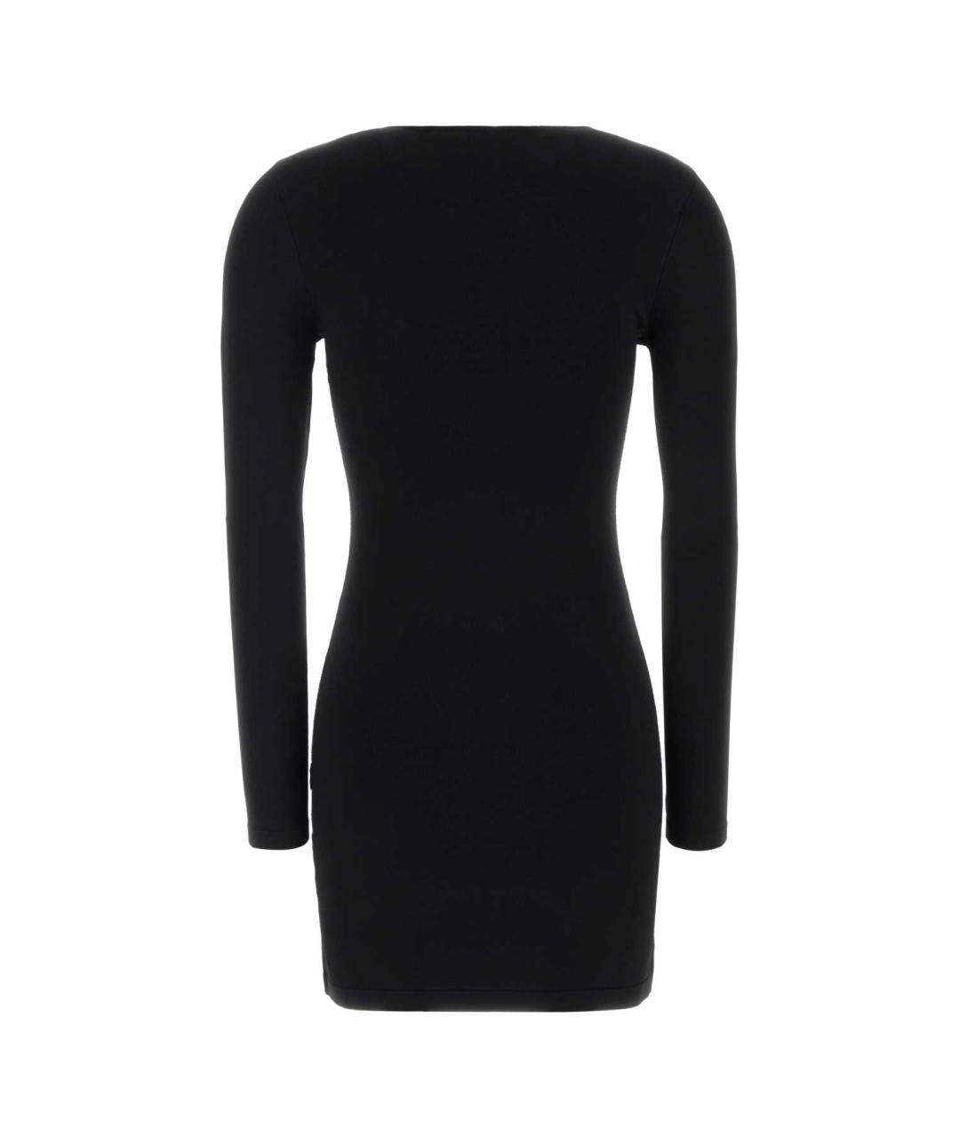 ALEXANDER WANG Черное вискозное повседневное платье, фото 2