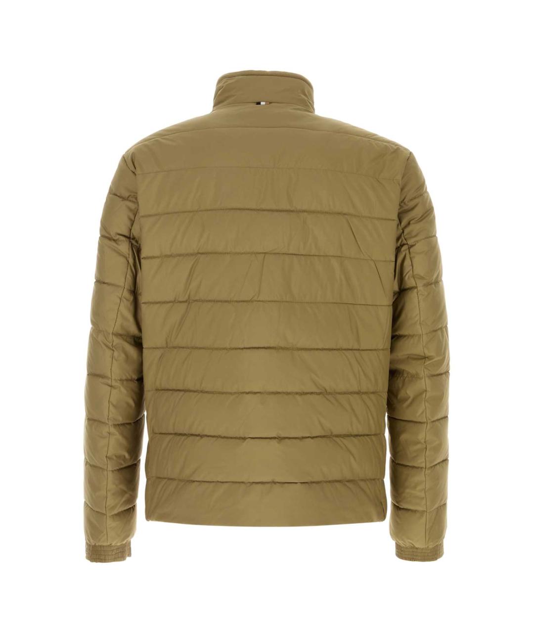 HUGO BOSS Зеленый полиэстеровый пуховик, фото 2