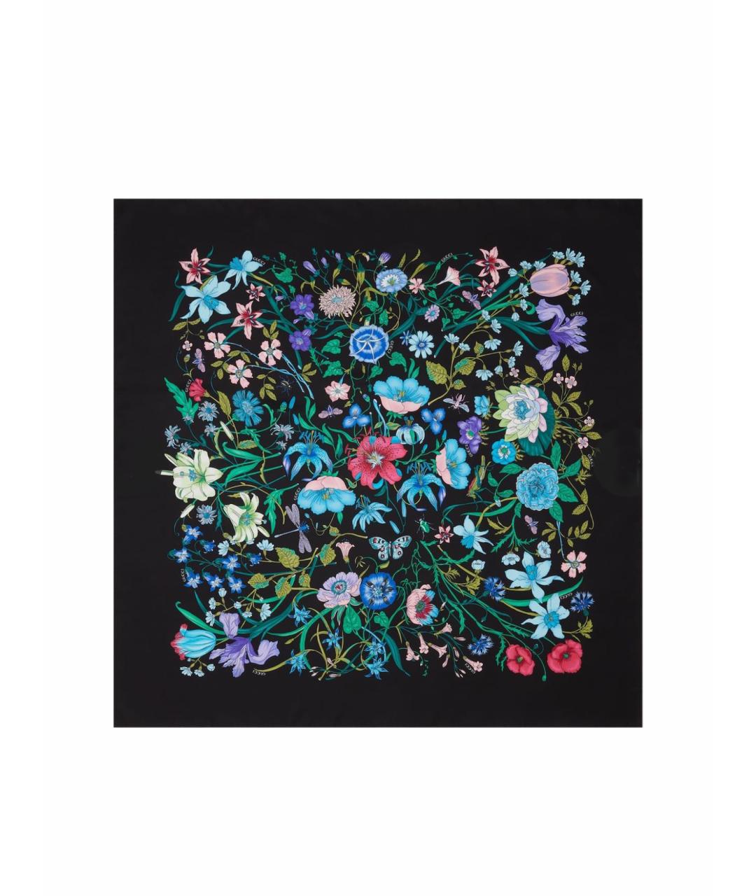 GUCCI Мульти шелковый платок, фото 1