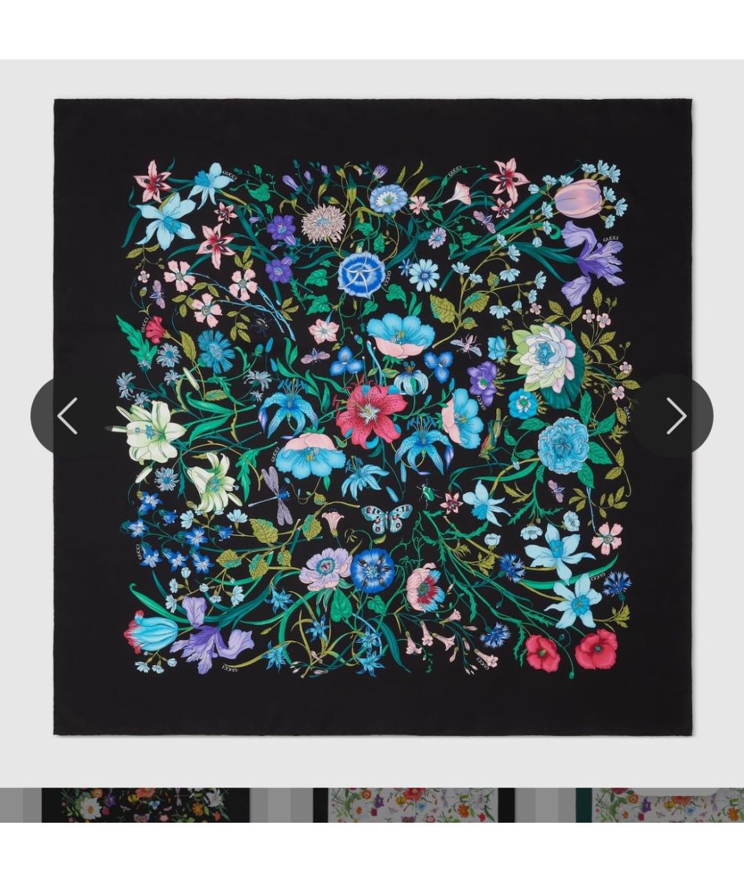 GUCCI Мульти шелковый платок, фото 9