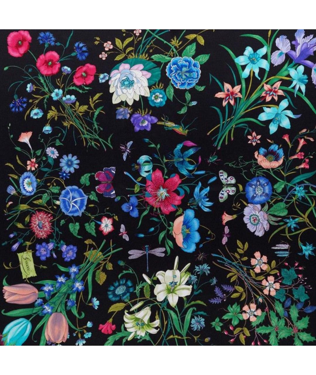 GUCCI Мульти шелковый платок, фото 2