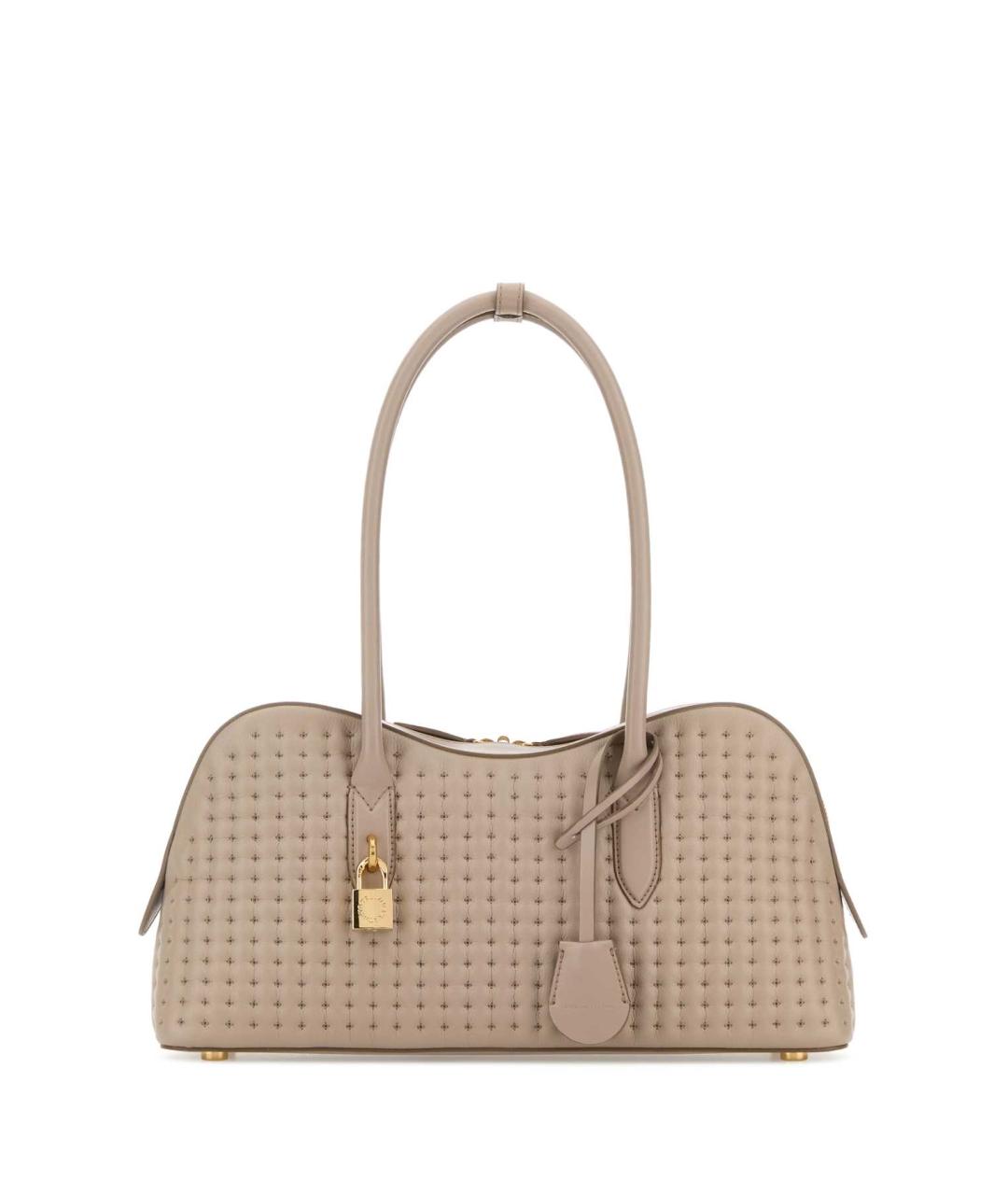 STELLA MCCARTNEY Бежевая сумка с короткими ручками из искусственной кожи, фото 1