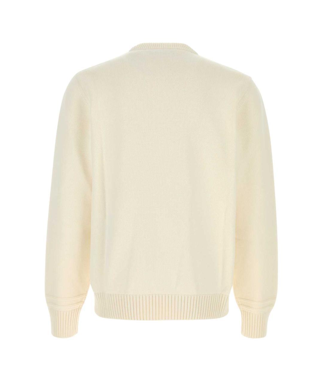 GUCCI Бежевый шерстяной джемпер / свитер, фото 2