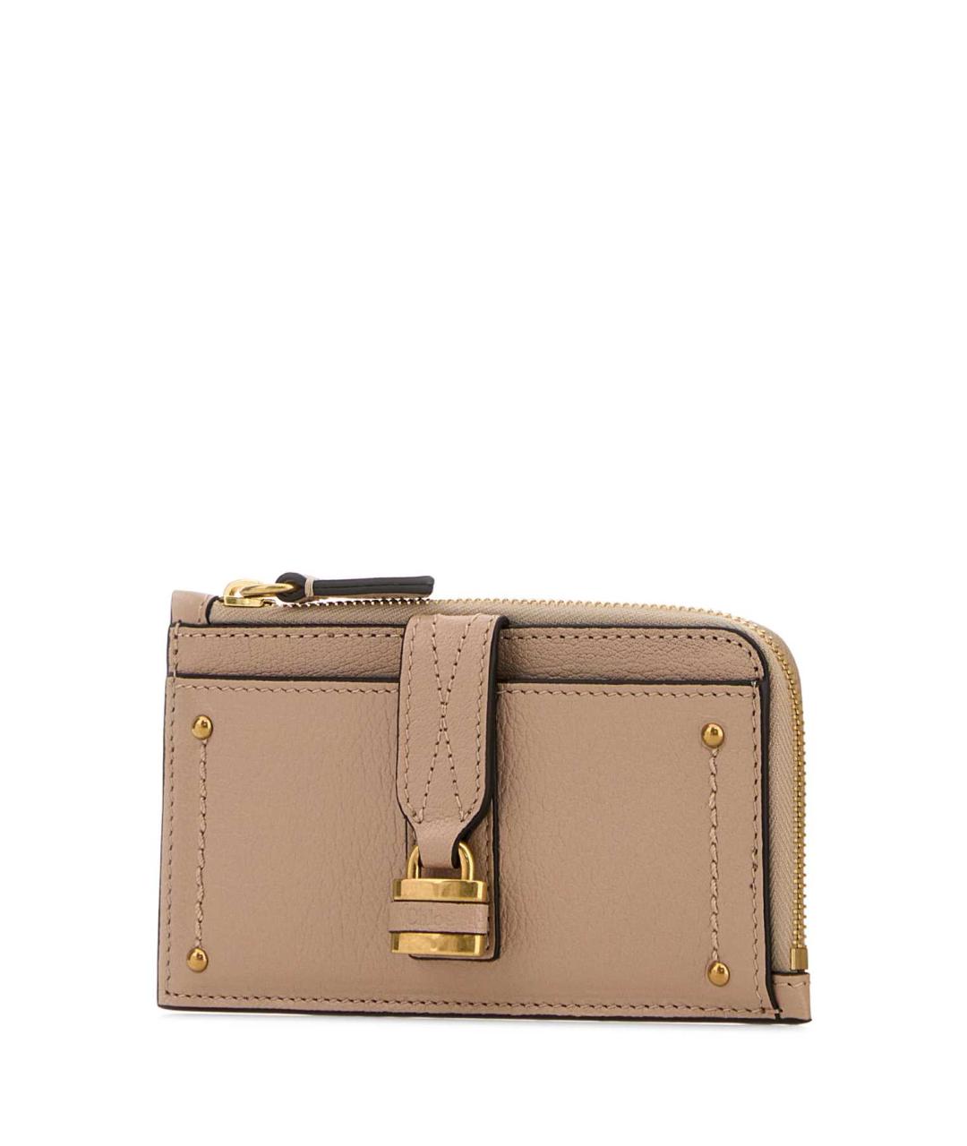 CHLOE Розовый кожаный кардхолдер, фото 2