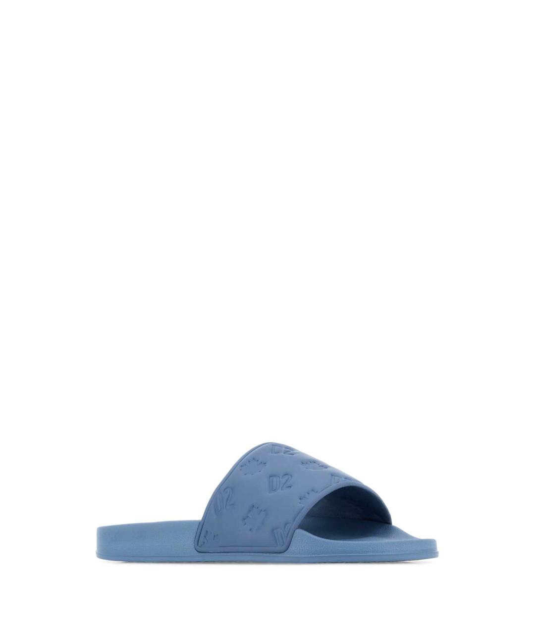DSQUARED2 Голубые шлепанцы, фото 2