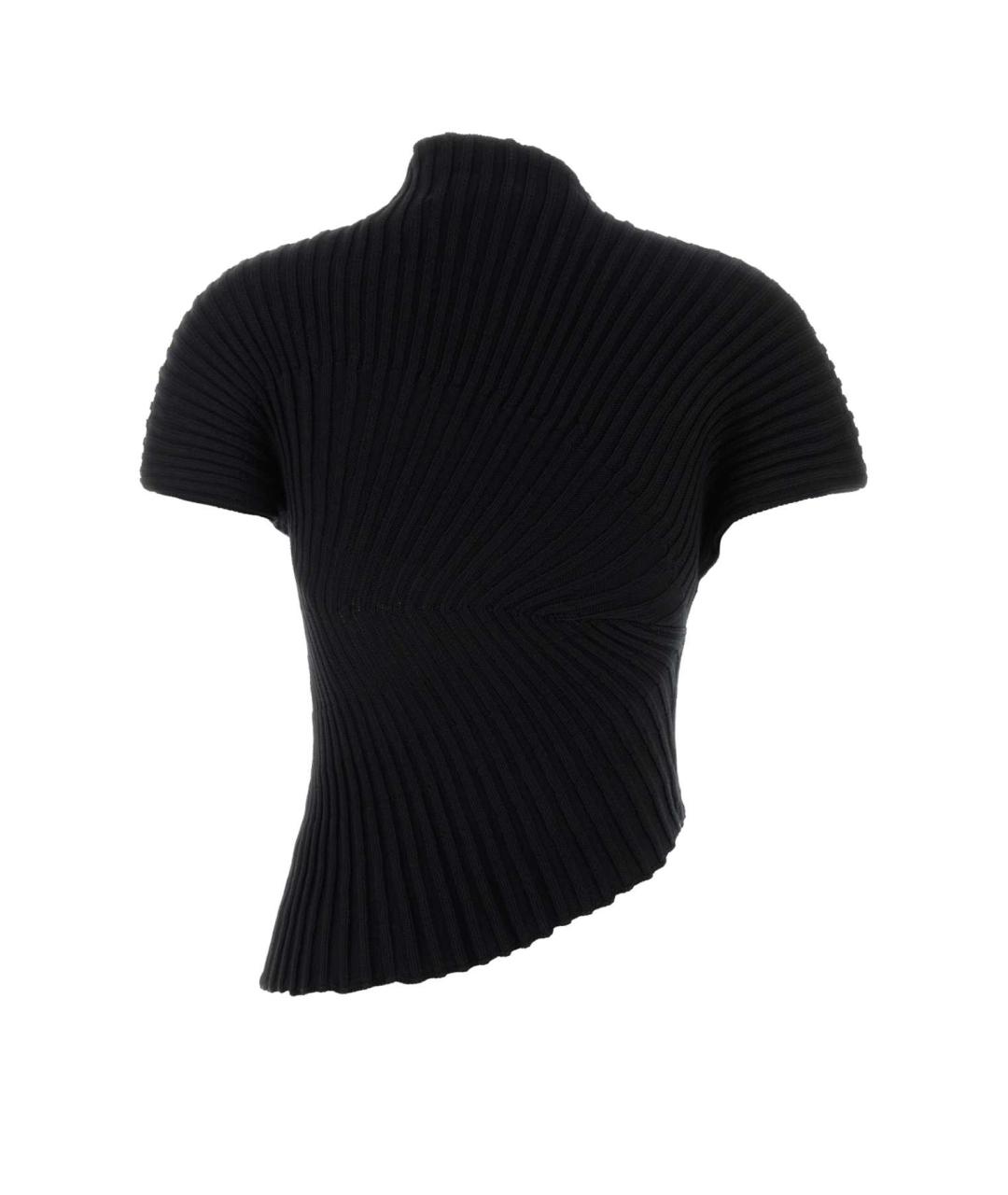 CULT GAIA Черная хлопковая футболка, фото 2