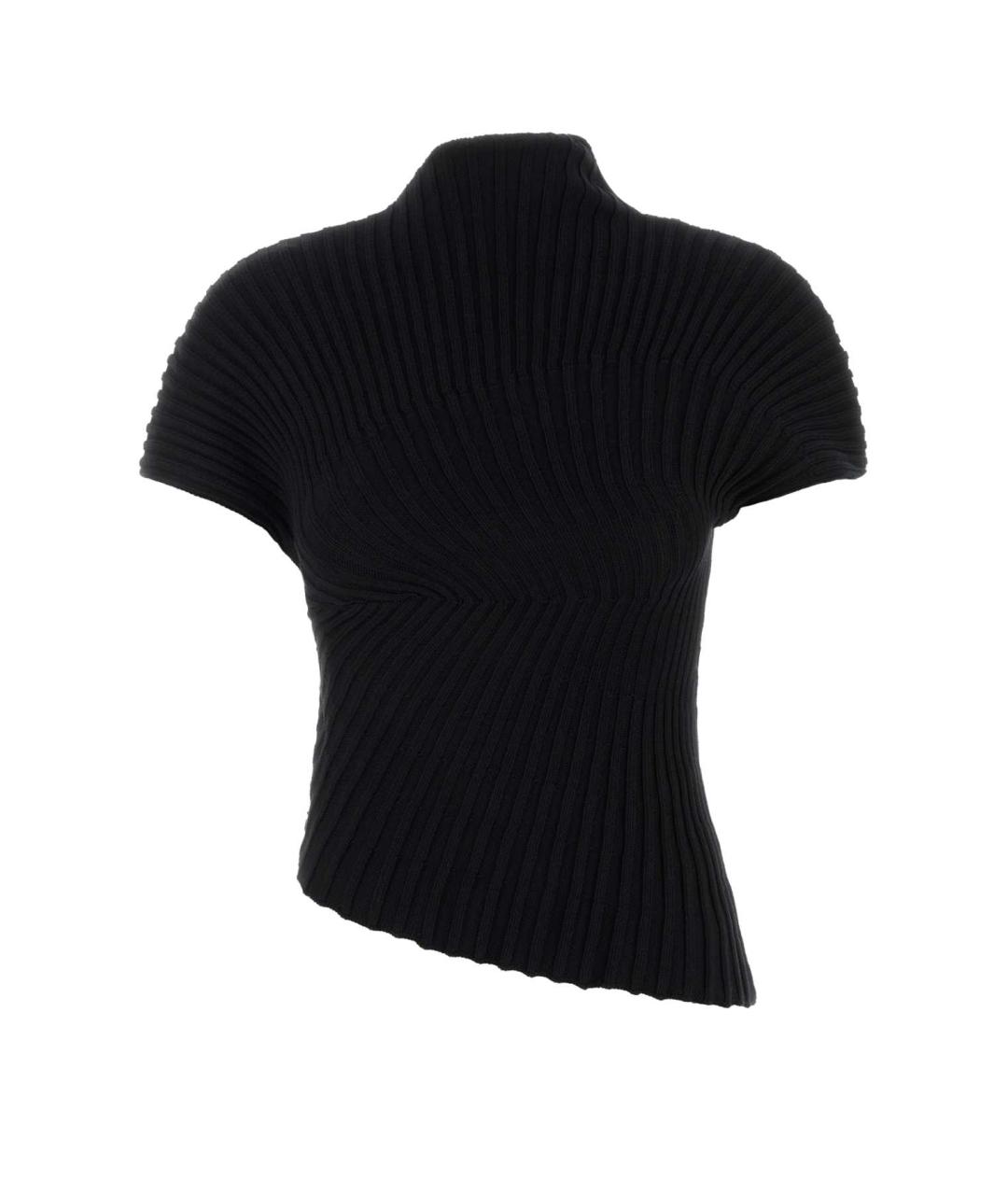 CULT GAIA Черная хлопковая футболка, фото 1