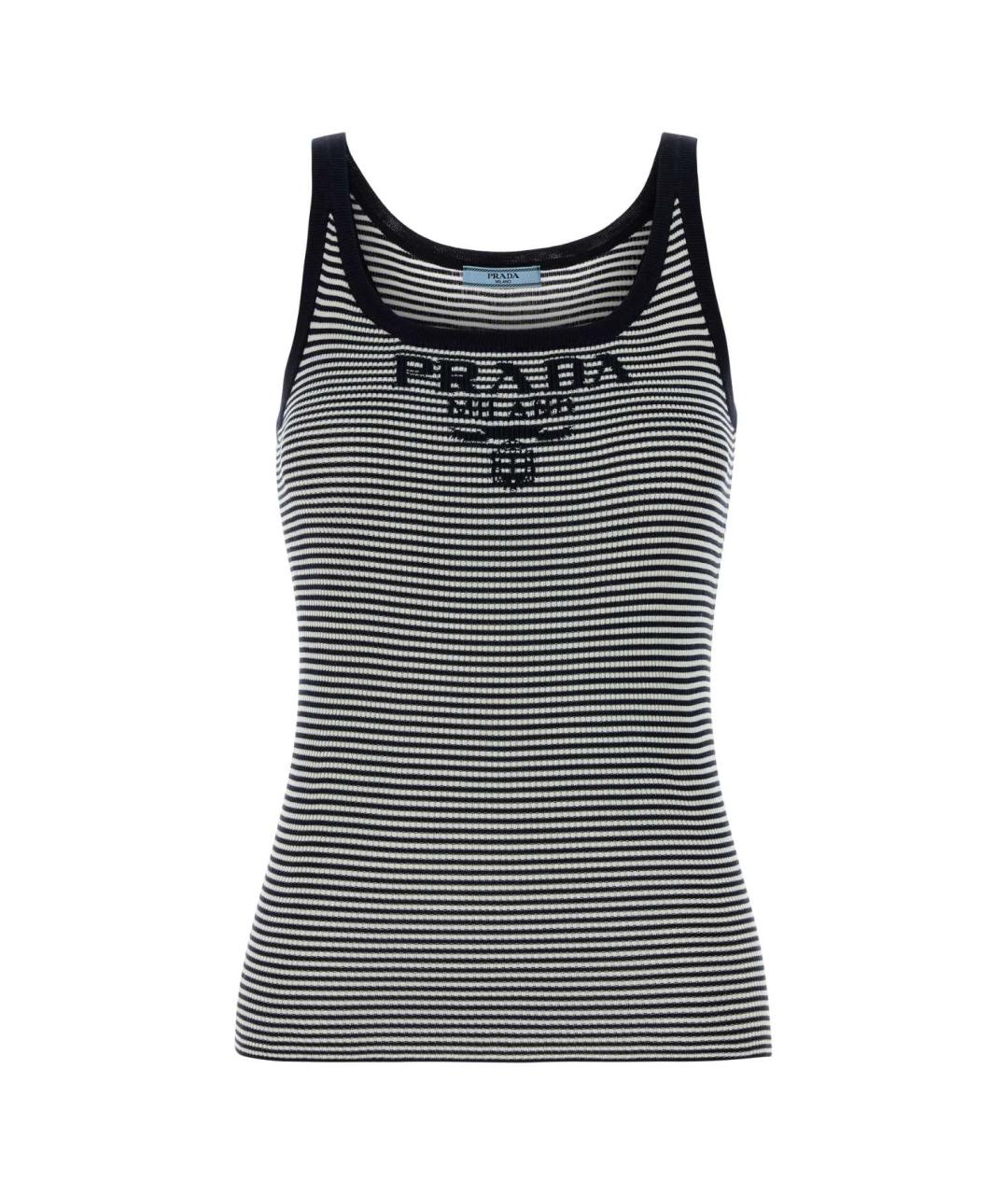 PRADA Мульти шелковая майка, фото 1