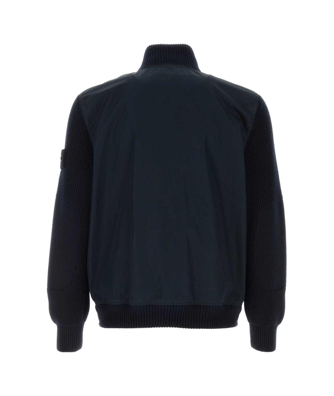 STONE ISLAND Синяя хлопковая куртка, фото 2