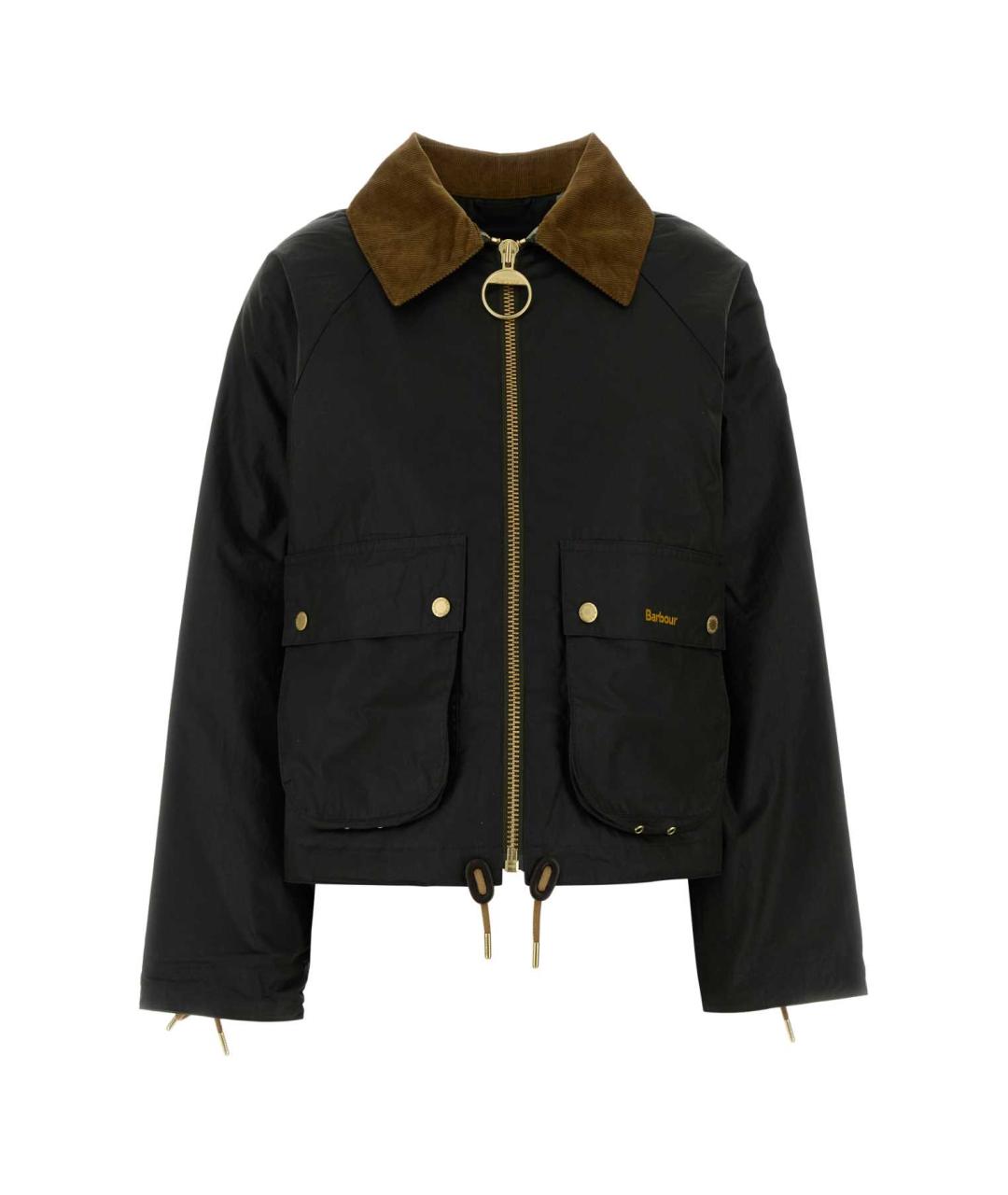 BARBOUR Черная полиэстеровая куртка, фото 1