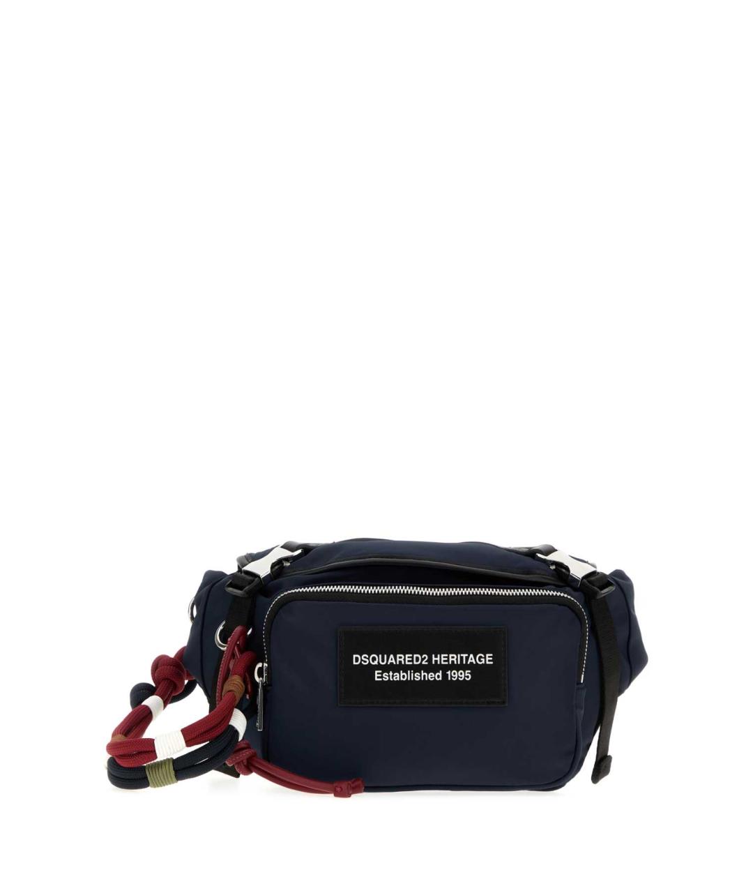 DSQUARED2 Синяя поясная сумка, фото 1