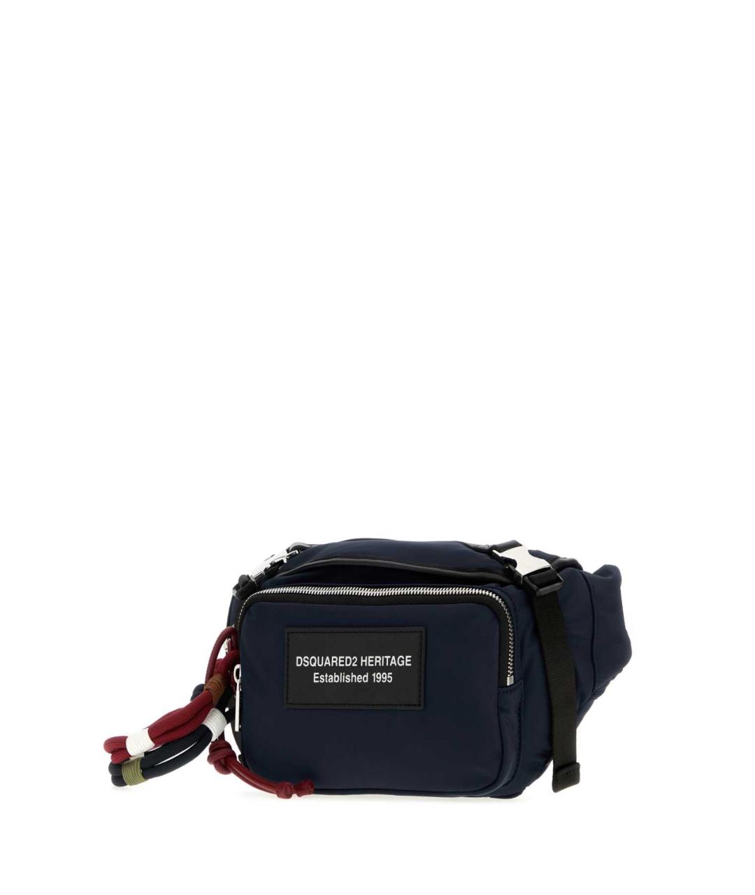 DSQUARED2 Синяя поясная сумка, фото 2