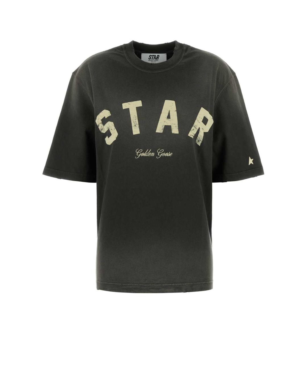 GOLDEN GOOSE DELUXE BRAND Мульти хлопковая футболка, фото 1