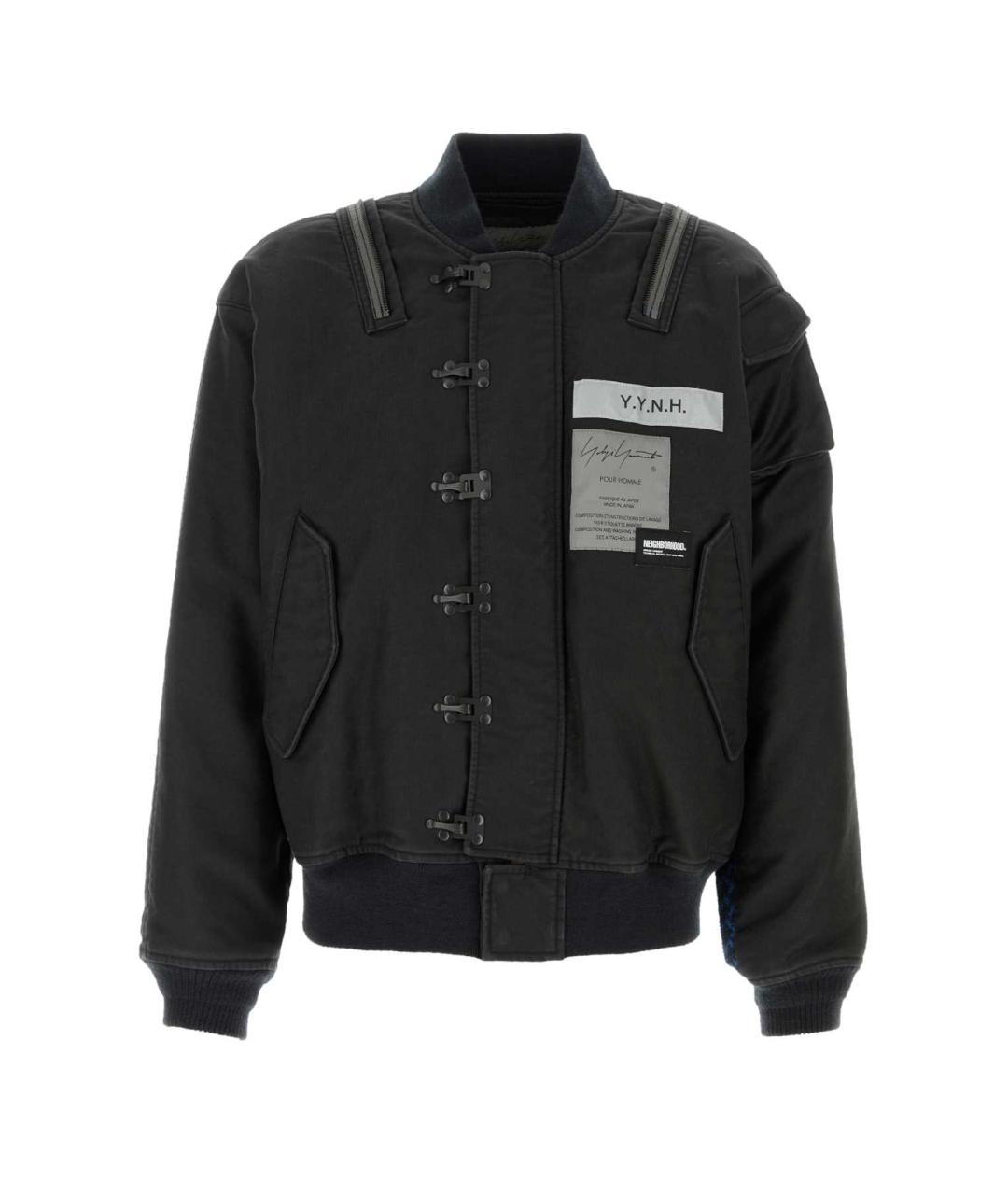 YOHJI YAMAMOTO Черная хлопковая куртка, фото 1