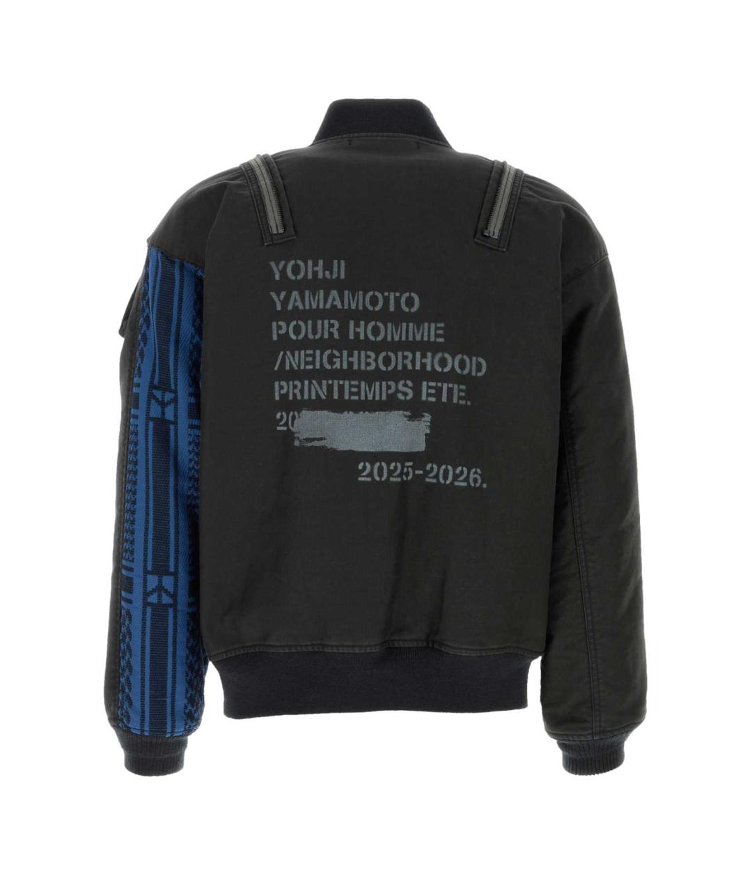 YOHJI YAMAMOTO Черная хлопковая куртка, фото 2